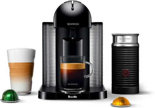 Vista 8 de Nespresso Vertuo Cafetera y Máquina de Espresso por Breville, Negro