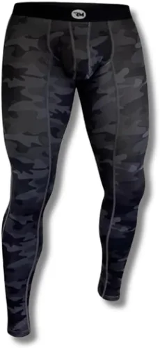 Vista 23 de RM Real Men Leggings de nailon para correr, tamaño de bolsa personalizada ABCD, cintura XS-5XL, pantalones de yoga, medias, capa base para clima