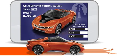 Vista 4 de Hot Wheels Id BMW i8 Roadster