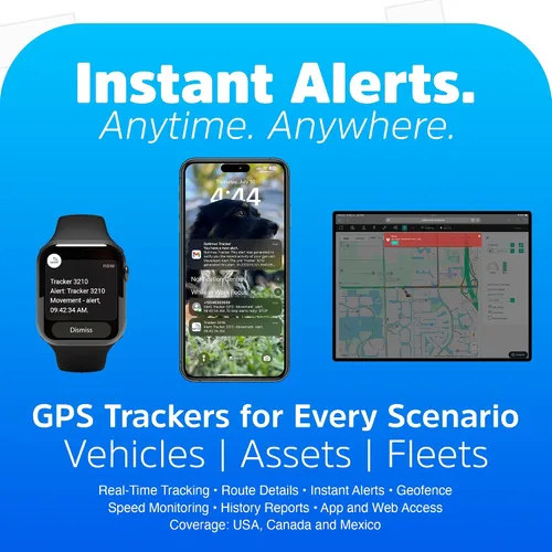 Vista 5 de Optimus GV75MG impermeable con cable GPS Tracker para coches, motocicletas, barcos, maquinaria, activos