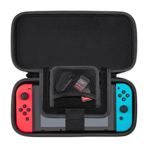 Vista 9 de PDP Gaming Deluxe Starter Kit for Nintendo Switch, Nintendo Switch Lite, Nintendo Switch OLED Model - Black and White