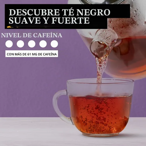 Vista 2 de TAZO Bolsas de té Earl Grey orgánico, té negro con cafeína, 16 bolsas de té en total