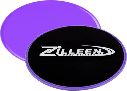 Vista 9 de Zilleen Deslizadores de Ejercicio para Entrenamiento Discos de Fitness para Pilates para Mujeres y Hombres, Paquete de 2