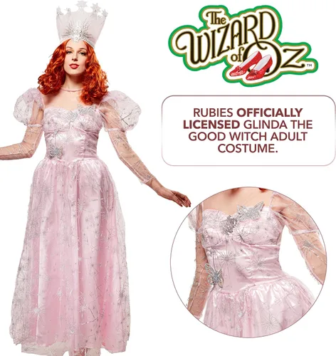 Vista 4 de Rubie's - Disfraz de Halloween para mujer de Oz Glinda