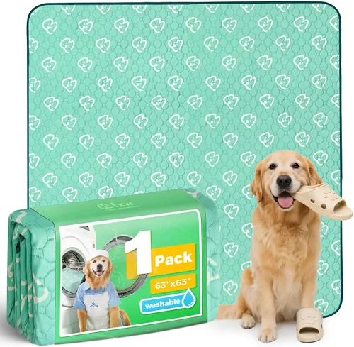Vista 96 de FXW Almohadillas lavables para orina para perros, almohadillas para cachorros con súper absorbentes, diseñadas específicamente para jaulas de 24