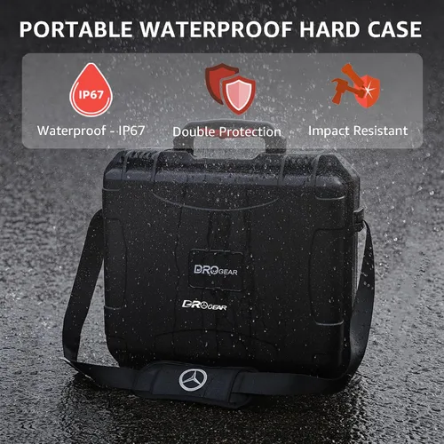 Vista 6 de Funda rígida impermeable para DJI Avata 2 Fly More Combo Compatible con DJI Goggles 3 (No para Goggles N3)/RC Motion 3 / FPV Remote Controller 3