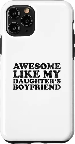 Vista 29 de Awesome Like My Daughters Boyfriend Funny Mom Dad Parent Case for iPhone 17