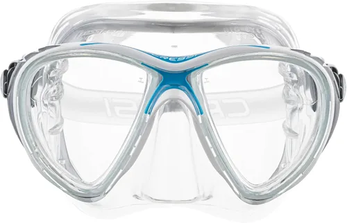 Vista 9 de Cressi Máscara de buceo de alta gama para adultos, fabricada en silicona de cristal revolucionario, cristal evolutivo de ojos grandes: fabricado