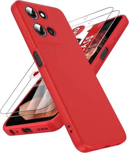 Vista 144 de LeYi Funda para Motorola Moto G Play 4G 2024: Funda para Moto G Play 4G 2024 con funda delgada y antiarañazos, silicona líquida a prueba de golpes