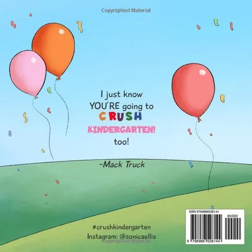 Vista 2 de I'm Going to Crush Kindergarten A Going to Kindergarten Book for Kids (Cars & Trucks)