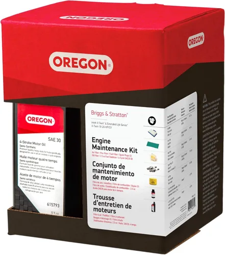 Vista 6 de Oregon 01-100 Kit de mantenimiento del motor de cortacésped para motores Briggs & Stratton de 4 ciclos