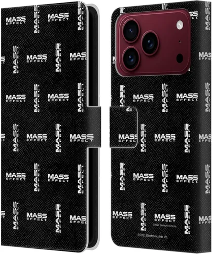 Vista 115 de Head Case Designs Funda de piel con licencia oficial de EA Bioware Mass Effect Cerberus Logo Graphics tipo cartera compatible con Apple iPhone 11