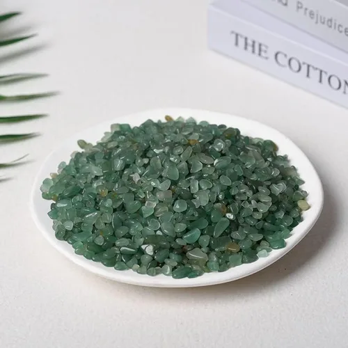 Vista 9 de Piedras naturales de 3.53 oz de cuarzo transparente, cristal rosa, amatista, citrino, fluorita, aventurina, ojo de tigre, gravilla de obsidiana