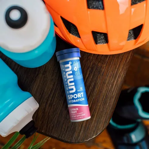 Vista 3 de Nuun Active Citrus Fruit - Tabletas mejoradas para bebidas con electrolitos (2 paquetes de 10)