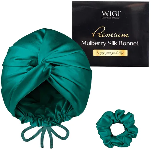 Vista 18 de WIGI Juego de 2 coleteros de seda, 100% seda de morera pura, no daña el cabello para mujeres, súper suave, elegante, apto para todo tipo de cabello