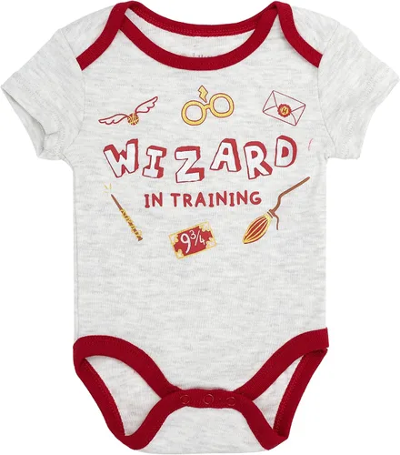 Vista 3 de Harry Potter Body para bebé niño Jogger Pantalones Beanie Cap