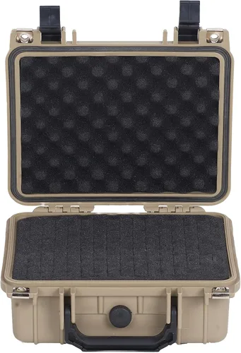 Vista 8 de MEIJIA Estuche Protector Impermeable IP67 Portátil para Todo Clima, Estuche Rígido para Cámara, Estuche Seco con Espuma Personalizable, Apto