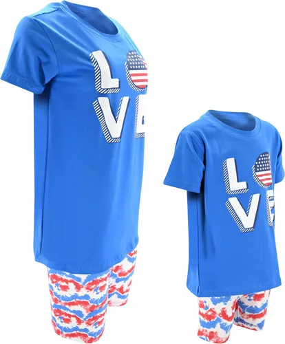 Vista 4 de Unique Baby Mini camisa mamá y yo mamá del 4 de julio