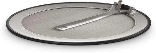 Vista 2 de Le Creuset - Protector contra salpicaduras de acero inoxidable, 12.25 pulgadas