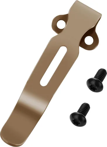 Vista 9 de Clips de bolsillo de transporte profundo con 2 tornillos, clip de bolsillo de acero inoxidable para benchmade Bugout 535 y más, acabado anodizado