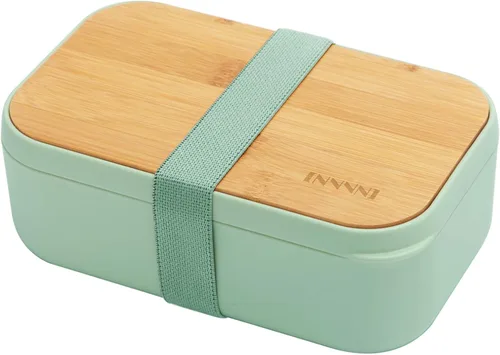Vista 14 de Lonchera Bento para adultos, tapa de bambú natural, cubiertos y palillos, lonchera para mujeres, apta para microondas, lavavajillas, sin BPA, a Negro