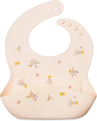 Vista 15 de Loulou Lollipop Babero de alimentación de silicona suave e impermeable para bebés y niños pequeños