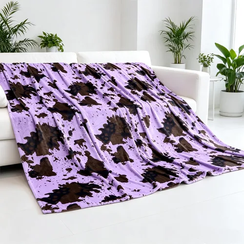 Vista 30 de SEEGU - Manta blanca y negra, 40 x 50 pulgadas Soft Warm Cozy, For Car Seat Stroller Travel, Home Room Bedroom Decor, All Seasons, Birthday Gifts
