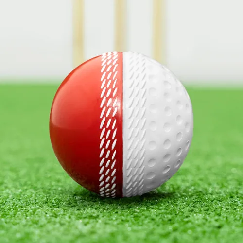 Vista 3 de FORTRESS Bolas de cricket con oscilación inversa - Pelotas rojas/blancas y rosa/blancas