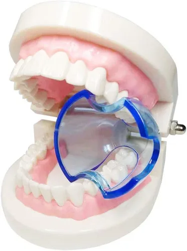 Vista 3 de Retractor de mejilla de ortodoncia dental expansor de boca autoclavable para dientes posteriores (15 piezas/lote)