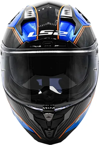Vista 2 de LS2 Cascos Full Face Challenger GT Casco Azul satinado