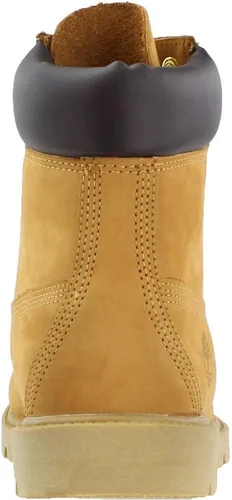 Vista 3 de Timberland - Botas impermeables básicas para hombre, de 6 pulgadas con cuello acolchado Trigo gamuzado
