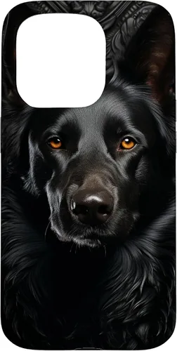 Vista 14 de Black German Shepherd Funda para iPhone 17