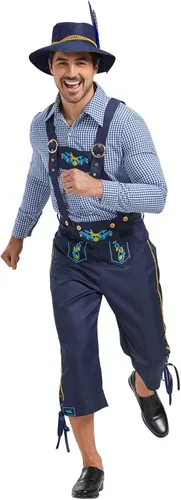 Vista 2 de Disfraz de Oktoberfest para hombre de cerveza de Halloween para hombre