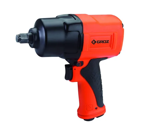 Vista 8 de Groz 61940 Llave de impacto neumática de 1", cuerpo de aluminio