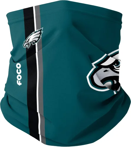 Vista 181 de FOCO NFL unisex-adult Nfl Team Logo Neck Gaiter Multiuse Mini impresión del color del equipo.