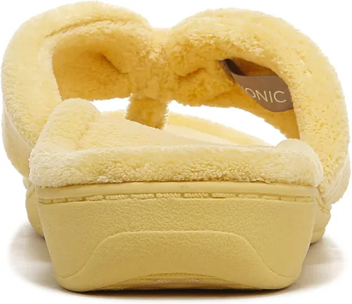 Vista 7 de Vionic - Indulge Gracie - Pantuflas para mujer con soporte ortopédico oculto para arco ortopédico