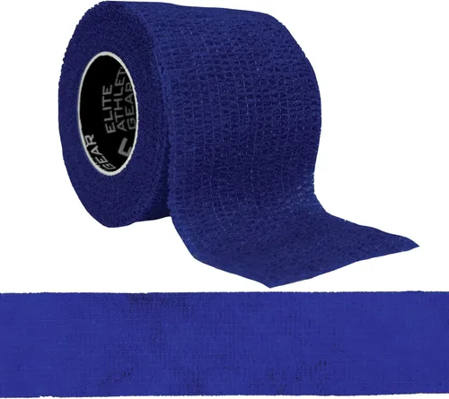 Vista 13 de Cinta atlética autoadhesiva – 2 pulgadas x 6.5 yardas – Sin látex, envoltura deportiva fácil de rasgar para fútbol, béisbol, fútbol, muñeca