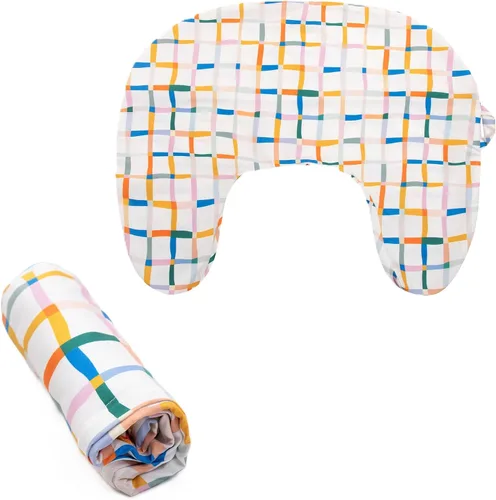 Vista 17 de Funda para Almohada de Lactancia Boppy - Suave, Lavable y Hipoalergénica de Microfibra para Almohada de Bibernón y Lactancia