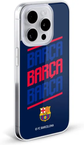 Vista 258 de Head Case Designs Funda de gel suave con licencia oficial del FC Barcelona Barca Crest Graphics [protección de grado militar] compatible con Apple