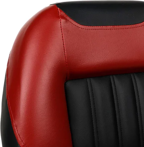 Vista 4 de XGEAR Asiento de barco de lujo con respaldo bajo/alto, asiento plegable para barco de pesca