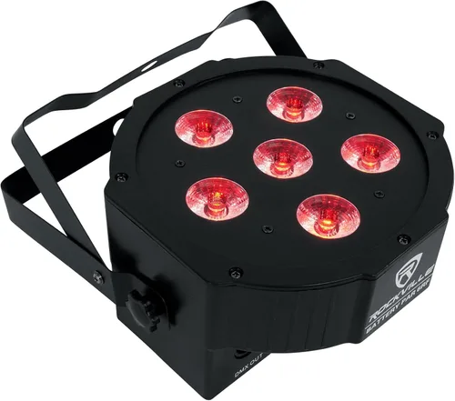 Vista 4 de 8 Rockville Batería PAR 6RF recargable RGBWA+UV Wireless DMX Lights+RF Remotes