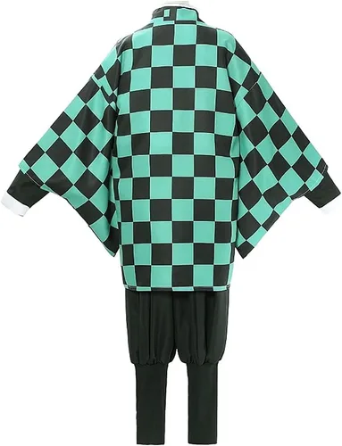 Vista 3 de Tkieio Kochou - Disfraz de Kochou para cosplay, kimono, uniforme de juego de rol, conjunto completo