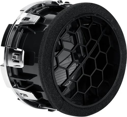Vista 6 de 4 unidades de calentador de CA para salpicadero cromado, compatible con Ford F250/F350/F450/F550 Super Duty 2011-2016, OEM DC3Z19893BA.