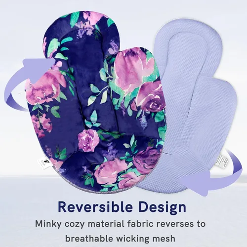 Vista 4 de TANOFAR Inserto para bebé, cojín de apoyo para cabeza y cuerpo recién nacido para recién nacido a niño, compatible con 4Moms MamaRoo y RockaRoo