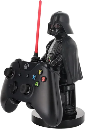 Vista 6 de Exquisite Gaming Cable Guy A New Hope Darth Vader Star Wars Soporte para teléfono y soporte para controlador, con licencia
