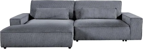 Vista 4 de Container Furniture Direct Luxe - Sofá modular de dos piezas de gran tamaño para sala de estar, sofá en forma de L con diván, tapizado con tela