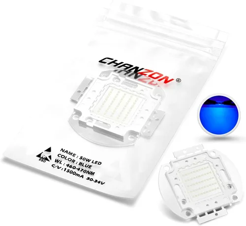 Vista 9 de CHANZON Chip LED de alta potencia de 50 W de espectro completo para plantas de crecimiento de luz
