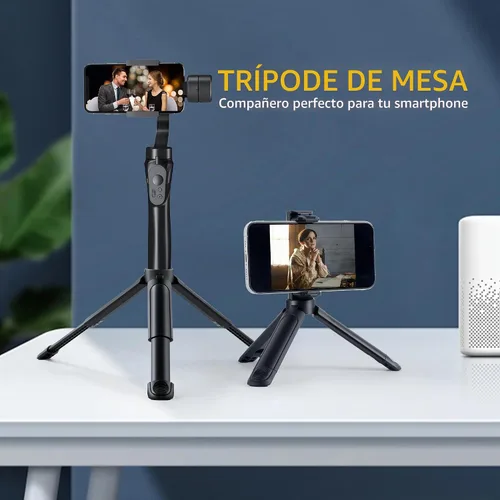 Vista 5 de Mini trípode de 1/4, soporte de escritorio C01 Pro de sobremesa, trípode compacto con tornillo de 1/4 pulgadas para luz weeylite K21, luz de foto