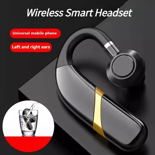 Vista 2 de Auriculares inalámbricos Bluetooth con micrófono, auricular único