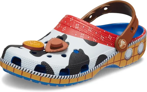 Vista 7 de Crocs Zuecos clásicos unisex de Toy Story para adultos Azul Gris/Buzz Año Luz